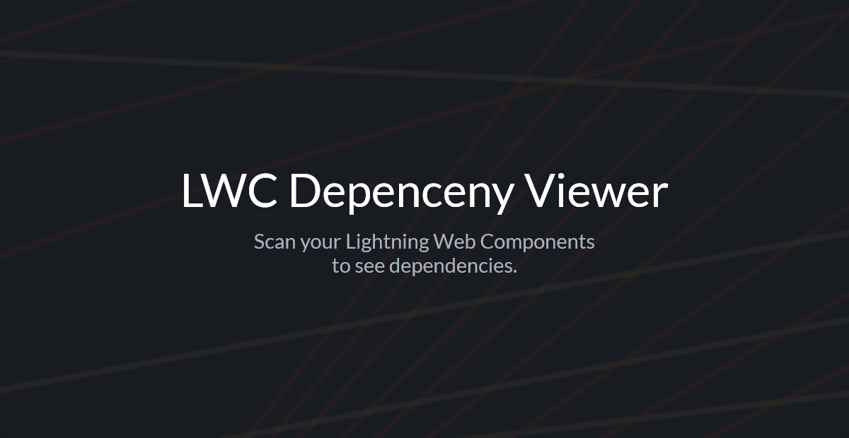 LWC Dependency Viewer