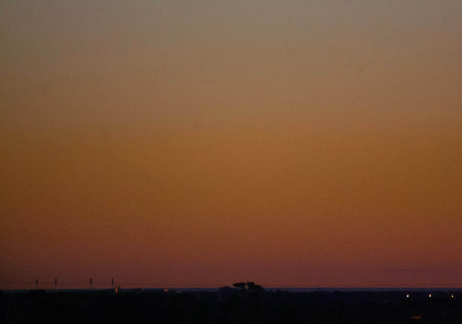 orange sunset